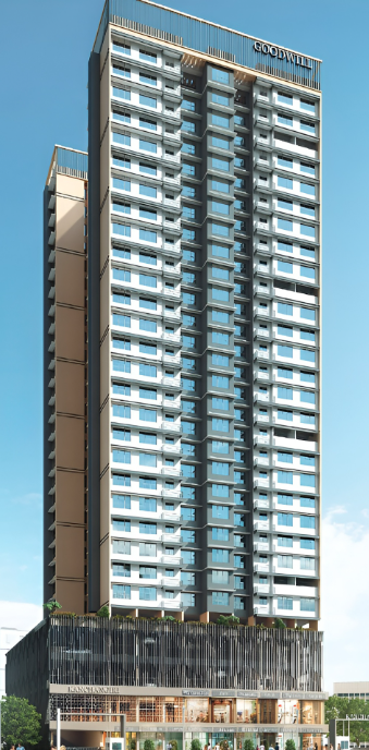 Kanchangiri residential tower in Kandivali East